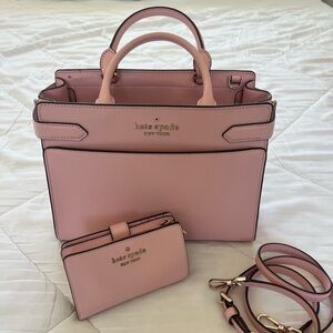 Kate Spade Medium Satchel - Light Crepe